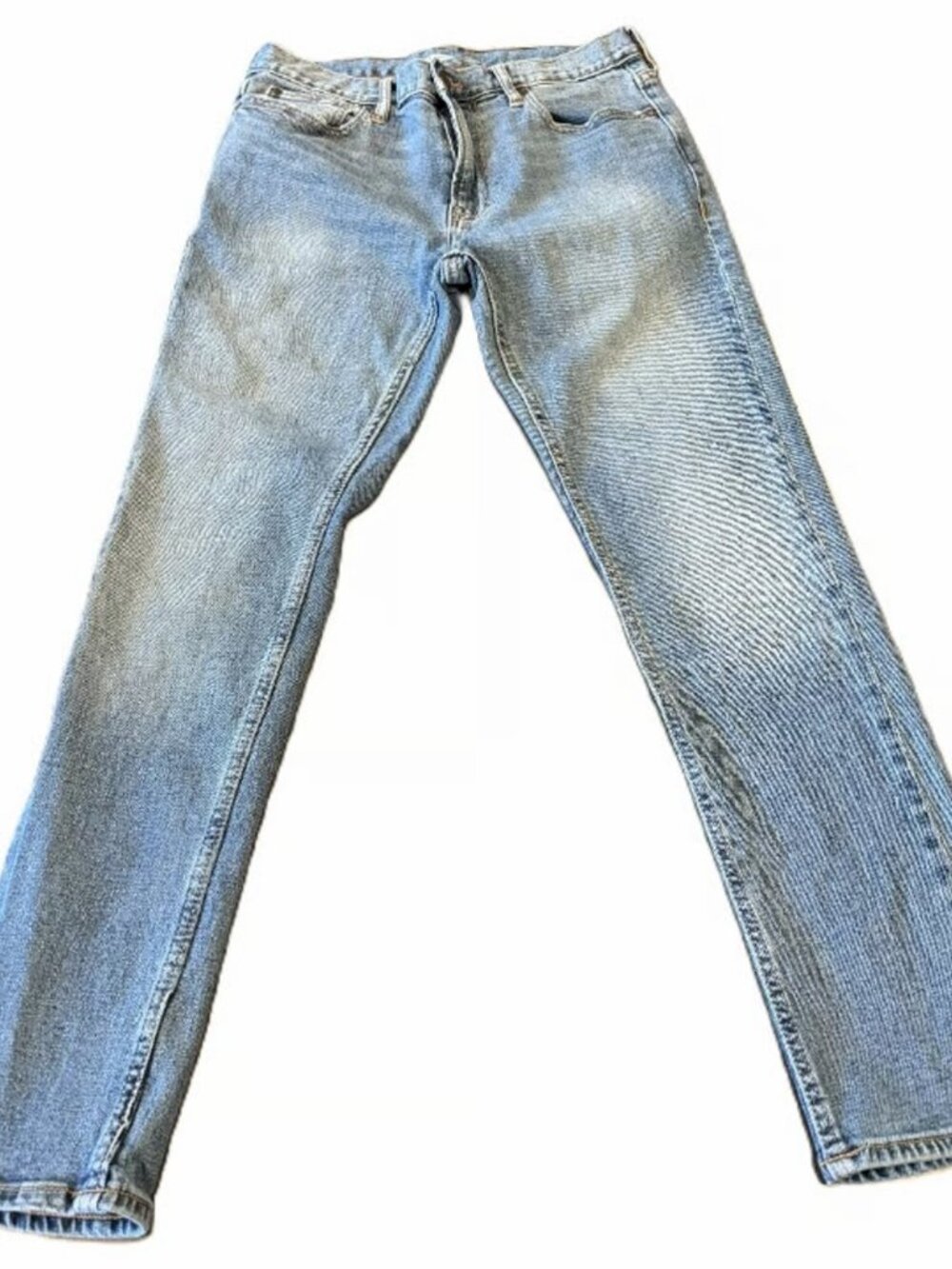 Old Navy Men’s Stretch Slim Straight Jeans Light Wash Size W30 L30
